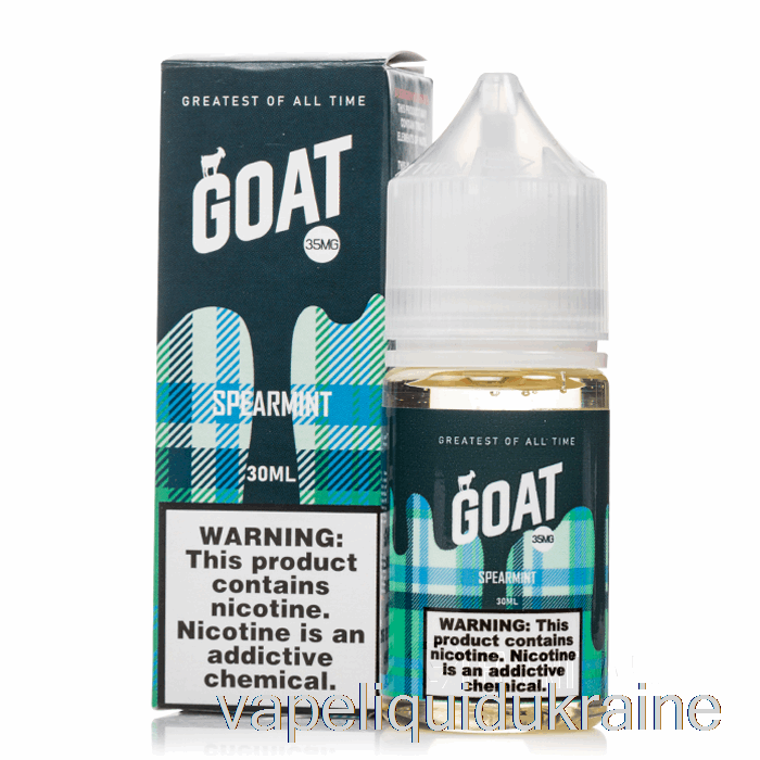 Vape Liquid Ukraine Spearmint - Goat Salts - 30mL 50mg